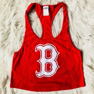 RED SOX VS VICTORIA SECRET TOP SIZE XS